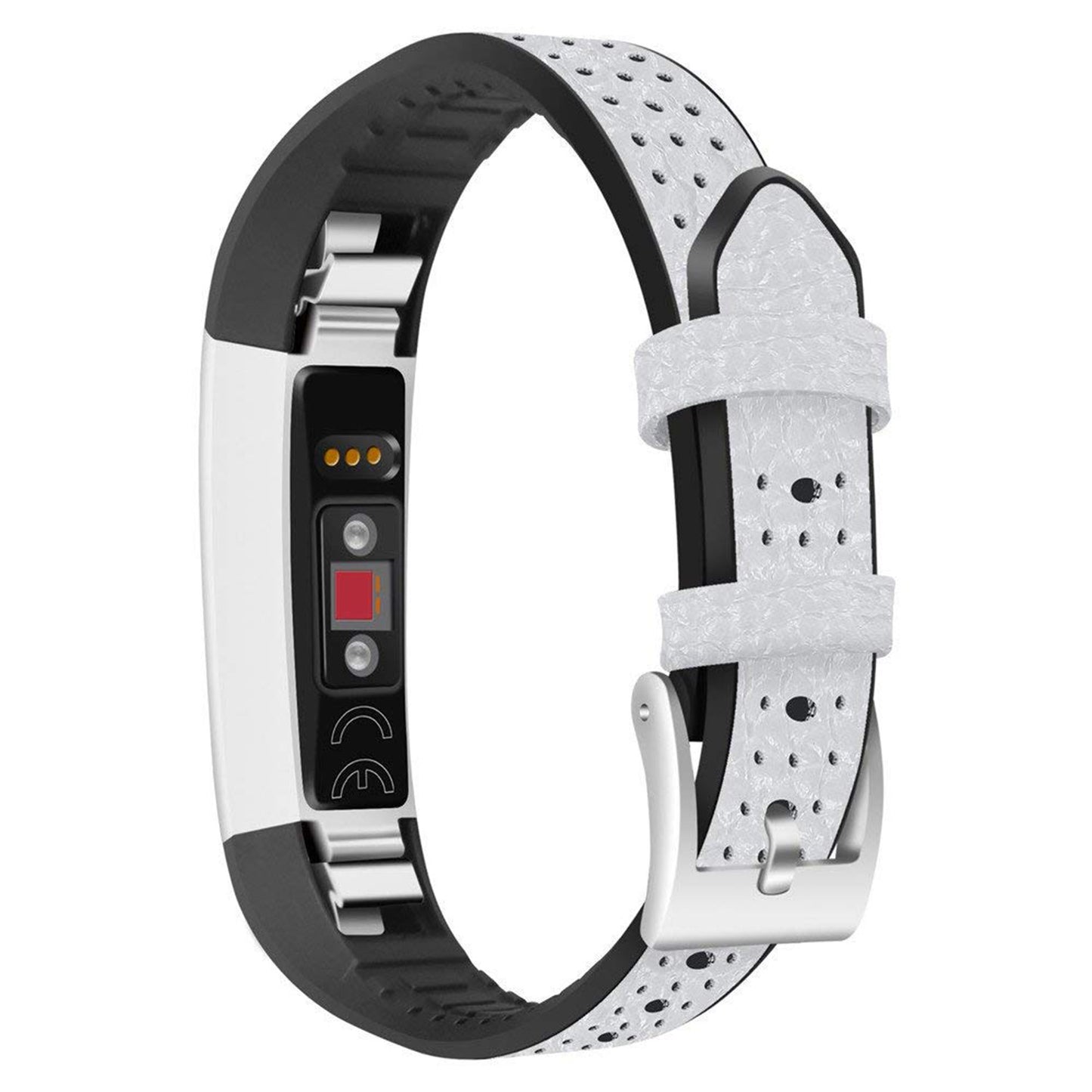 Leather & Rubber Band for Fitbit Alta & HR