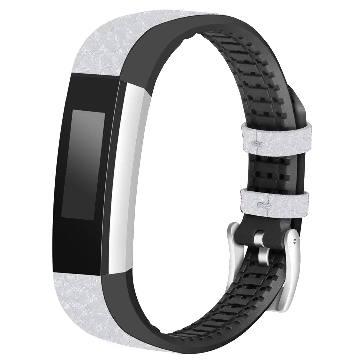 Leather & Rubber Band for Fitbit Alta & HR