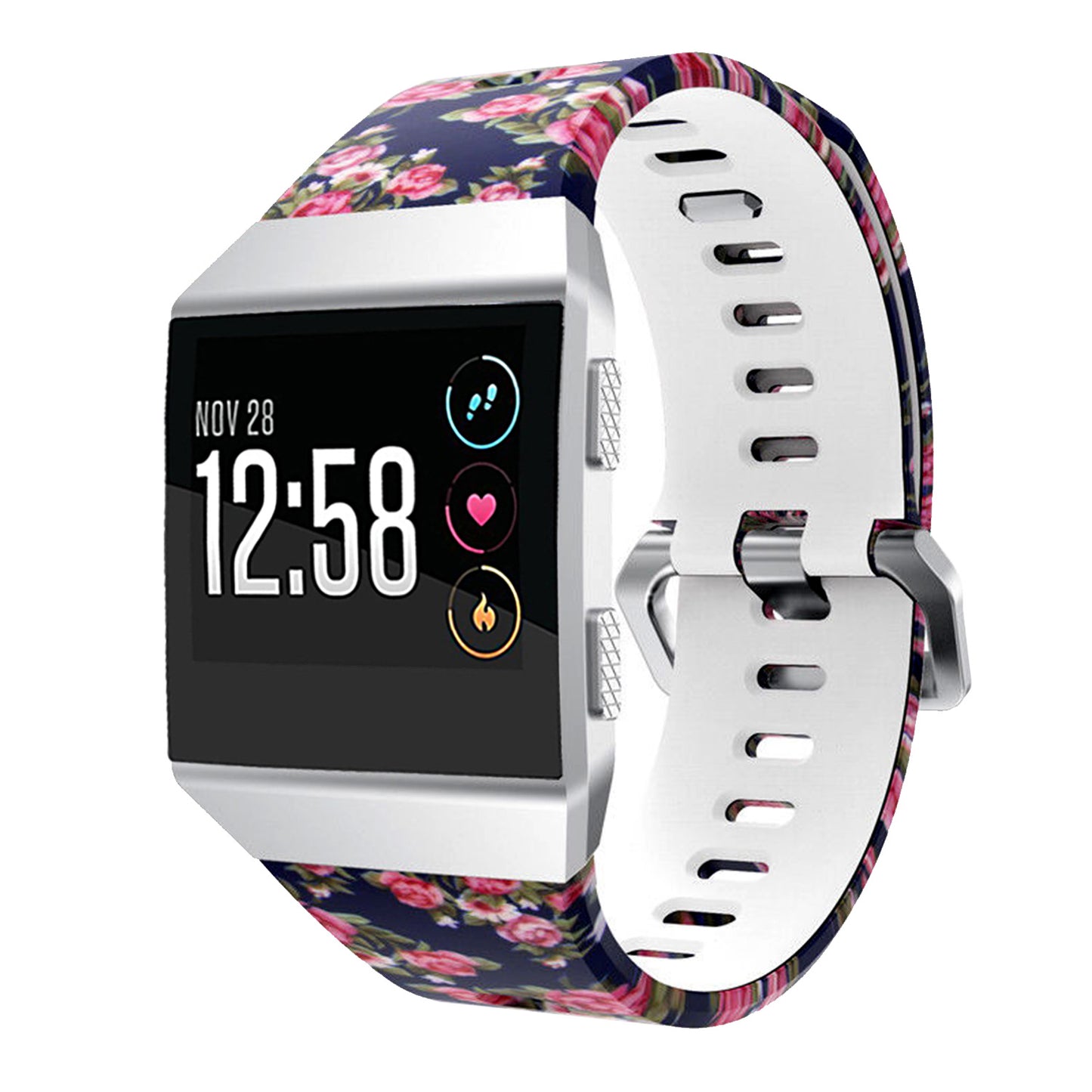 Patterned Rubber Strap for Fitbit Ionic