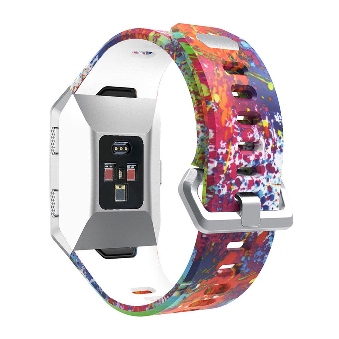 Patterned Rubber Strap for Fitbit Ionic