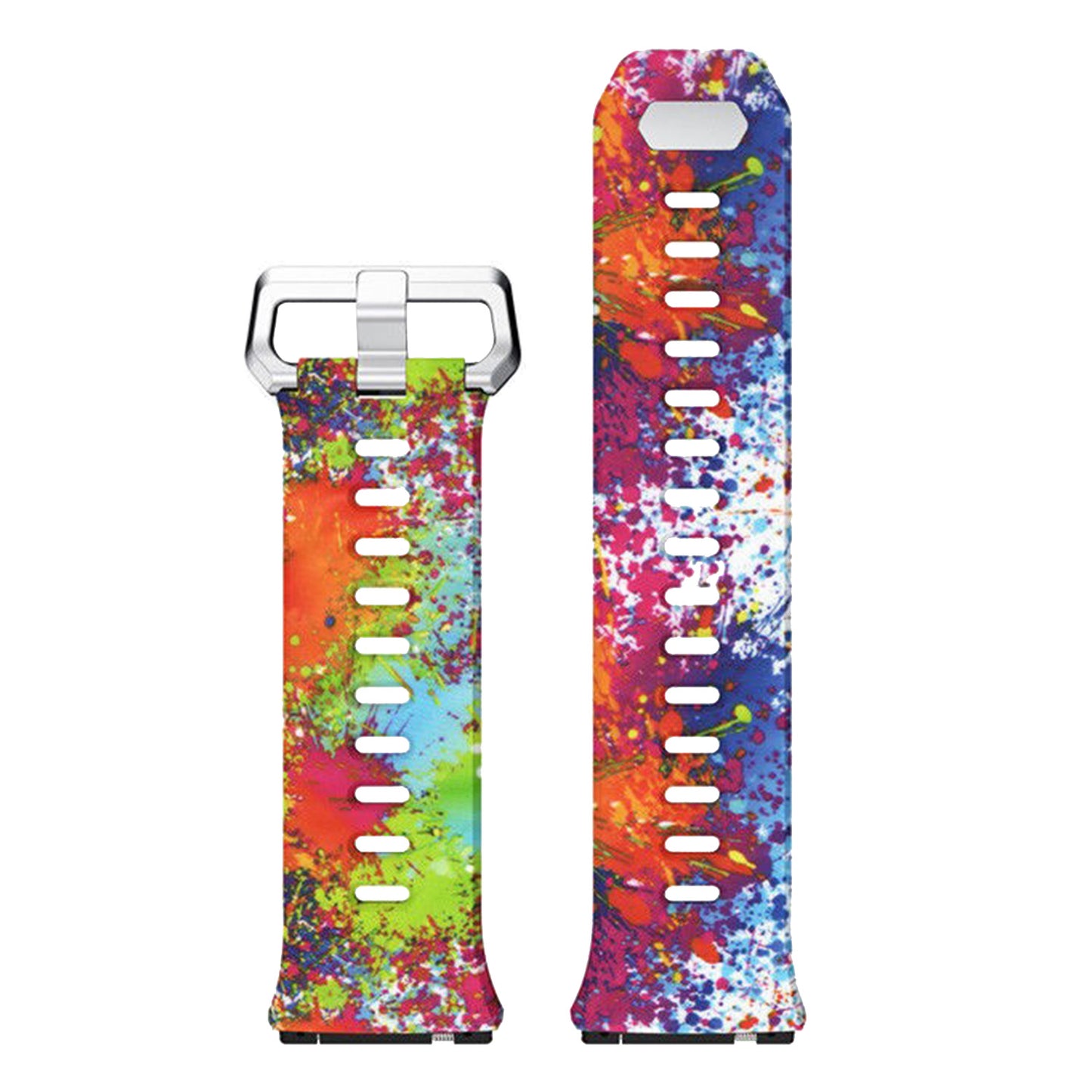 Patterned Rubber Strap for Fitbit Ionic
