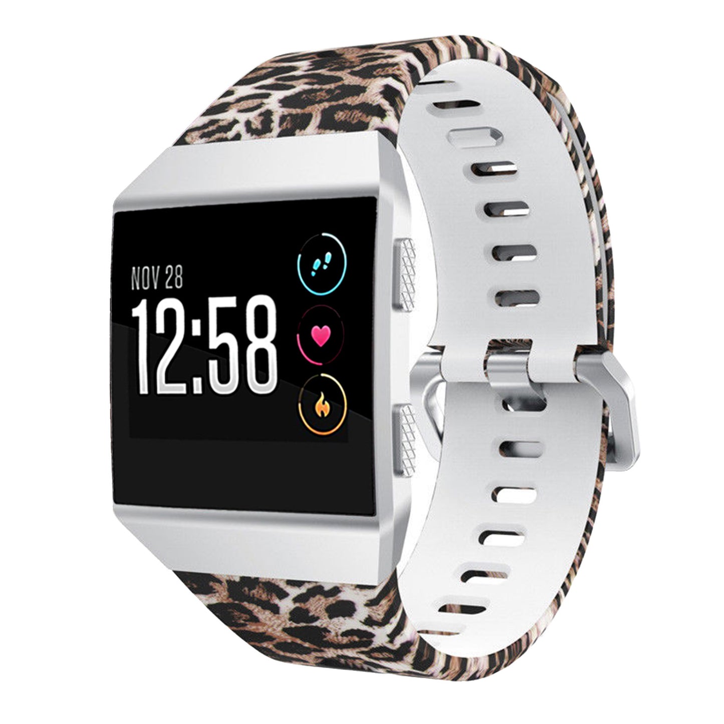 Patterned Rubber Strap for Fitbit Ionic