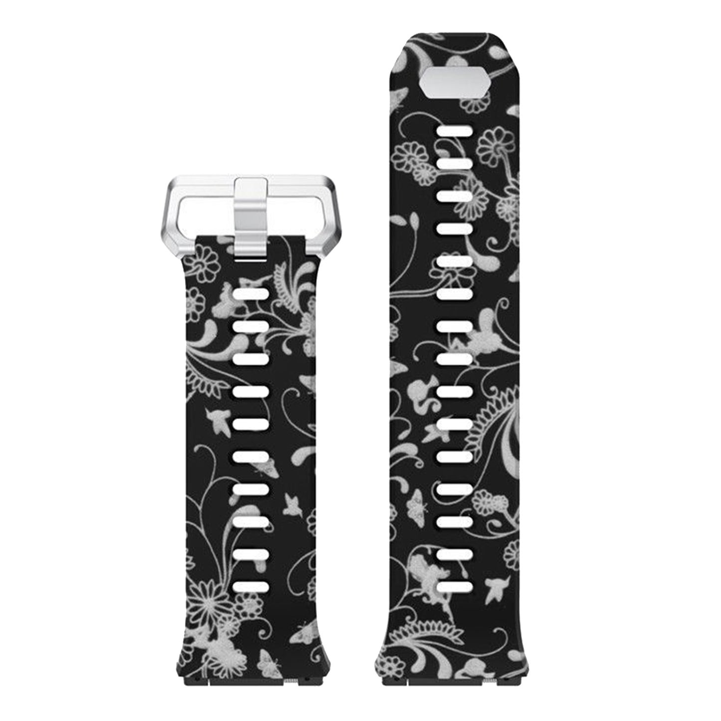 Patterned Rubber Strap for Fitbit Ionic