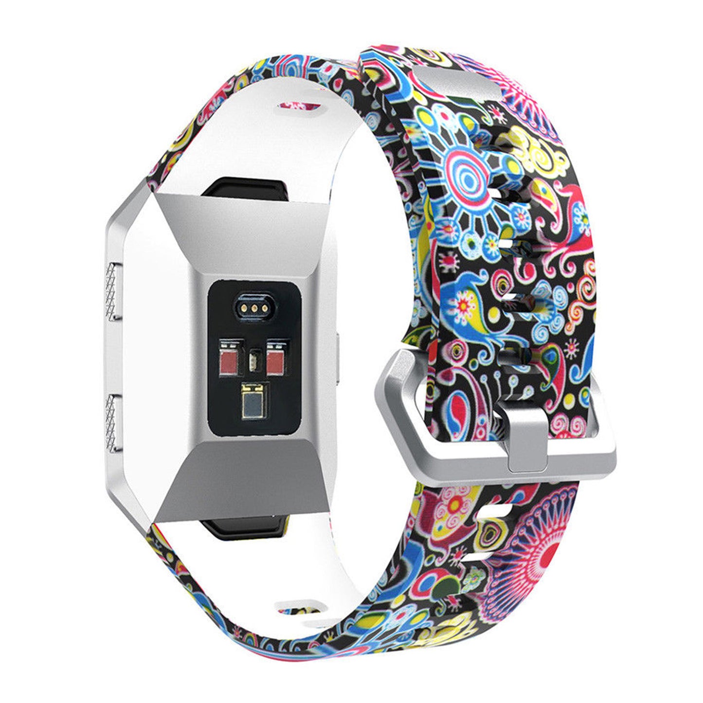 Patterned Rubber Strap for Fitbit Ionic
