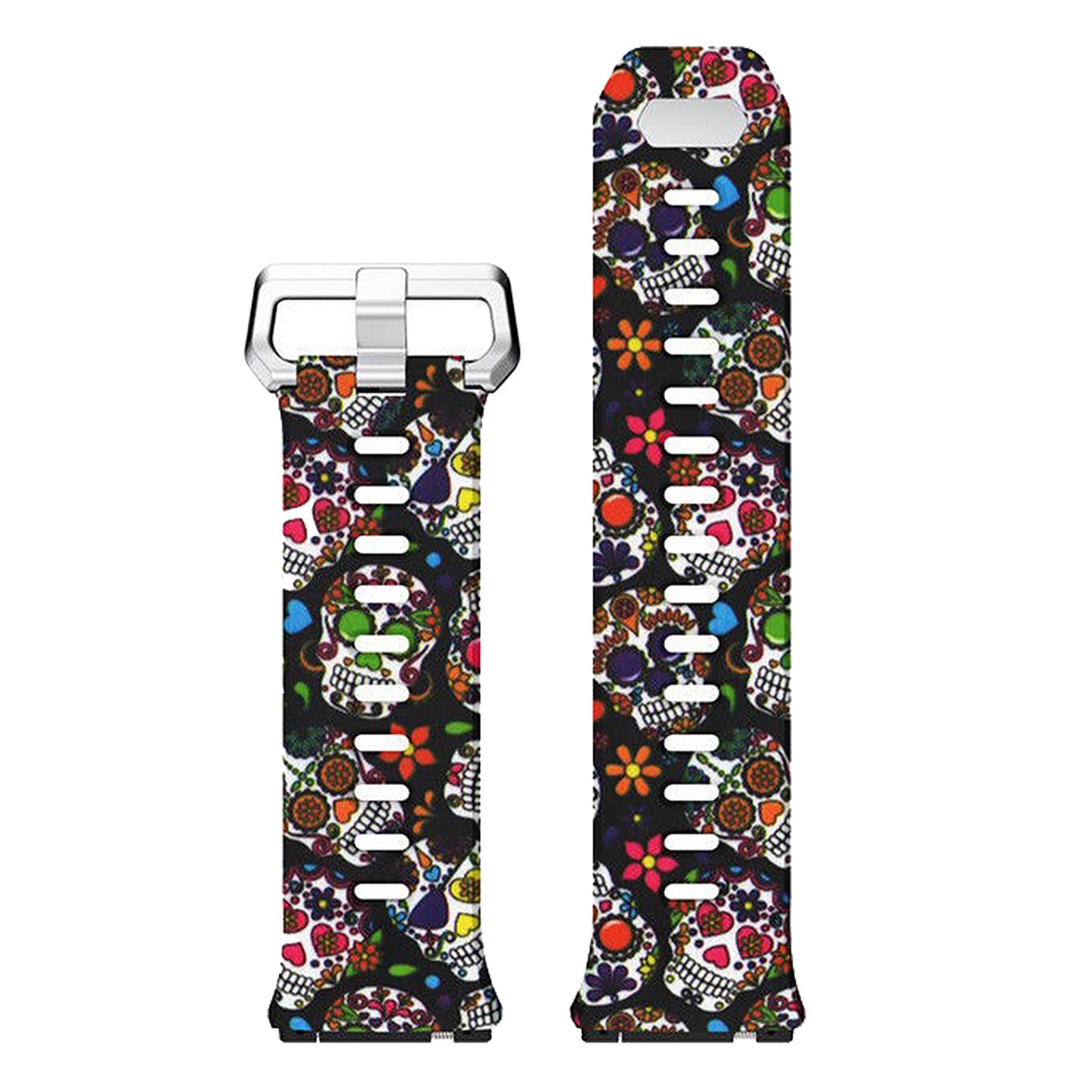 Patterned Rubber Strap for Fitbit Ionic