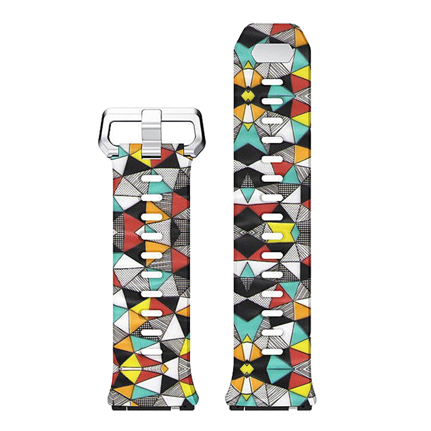 Patterned Rubber Strap for Fitbit Ionic