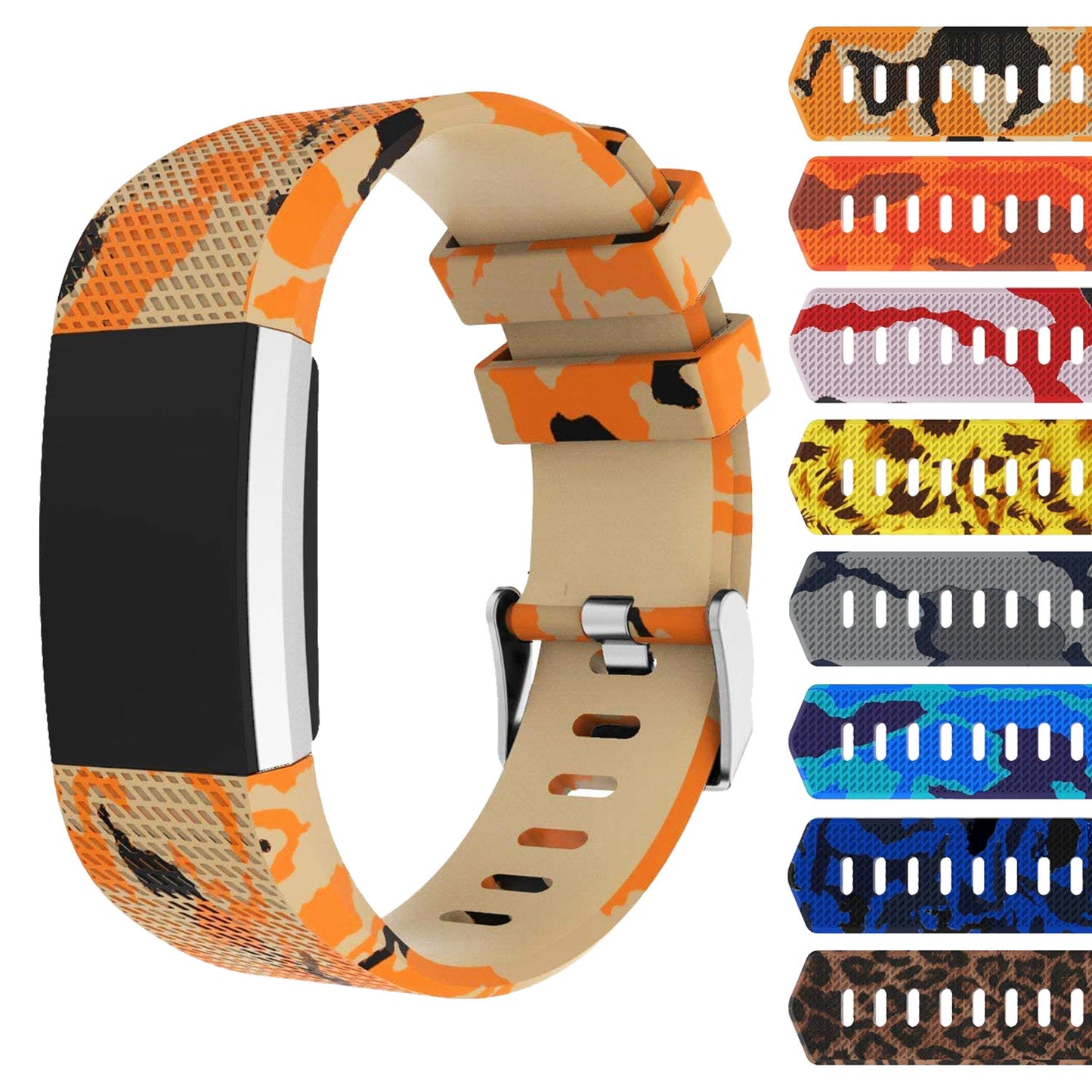 Patterned Rubber Band for Garmin Fenix 5 / 5 Plus / 6 / Forerunner 935 / Quatix 5 / Approach S60 / Instinct