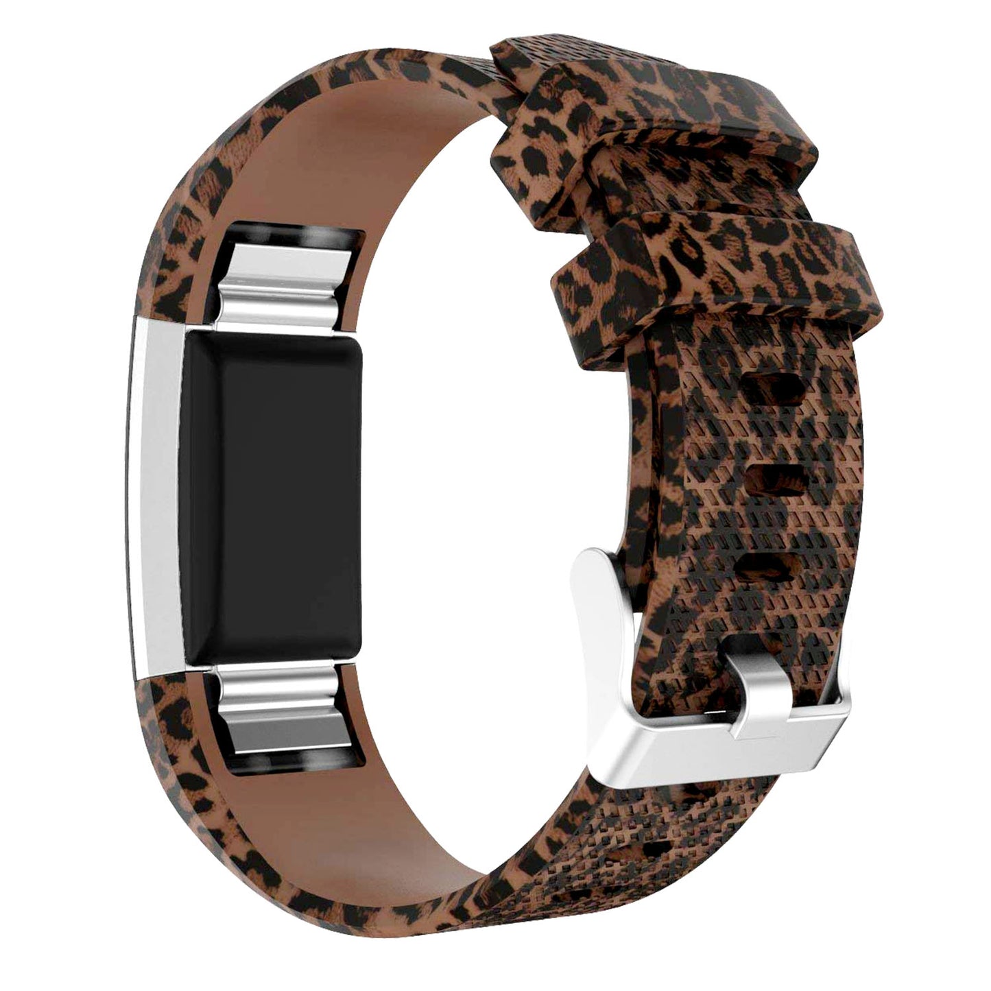Patterned Rubber Strap for Fitbit Charge 2