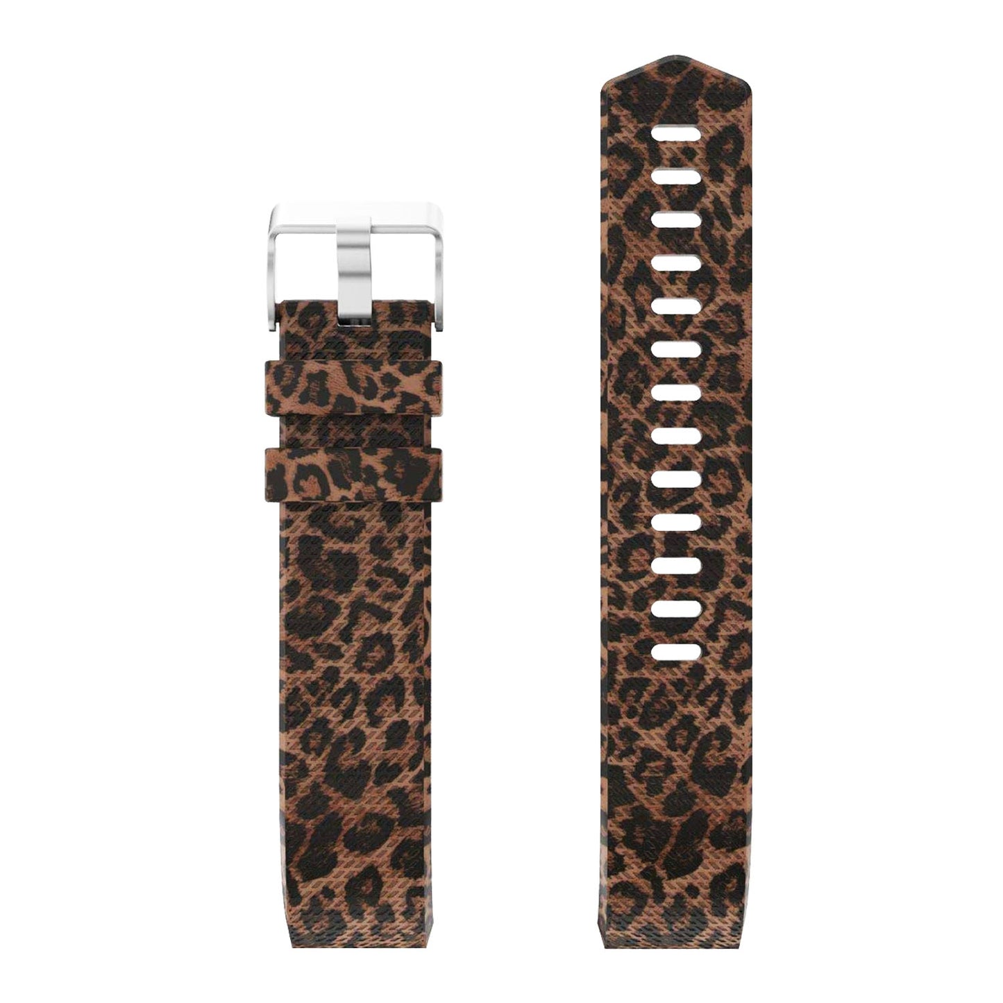 Patterned Rubber Strap for Fitbit Charge 2