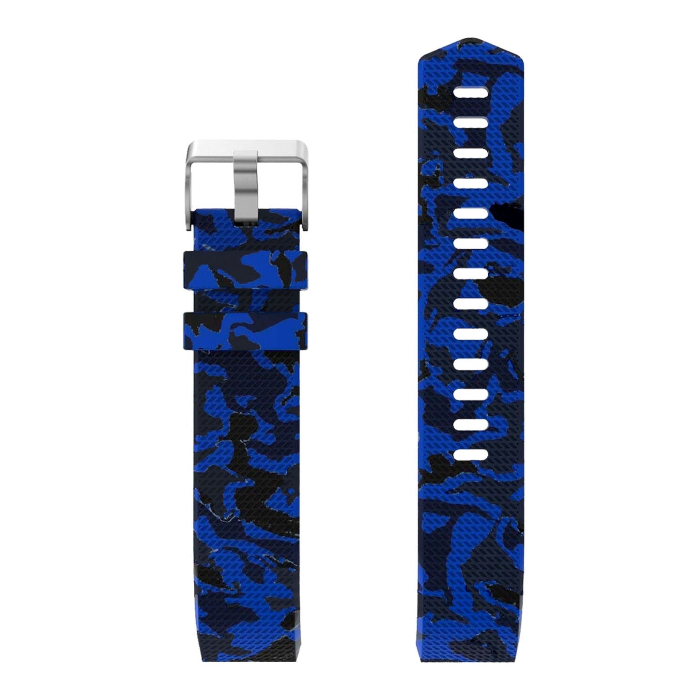 Patterned Rubber Strap for Fitbit Charge 2