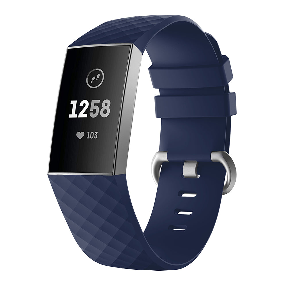Rubber Strap for Fitbit Charge 3 & Charge 4
