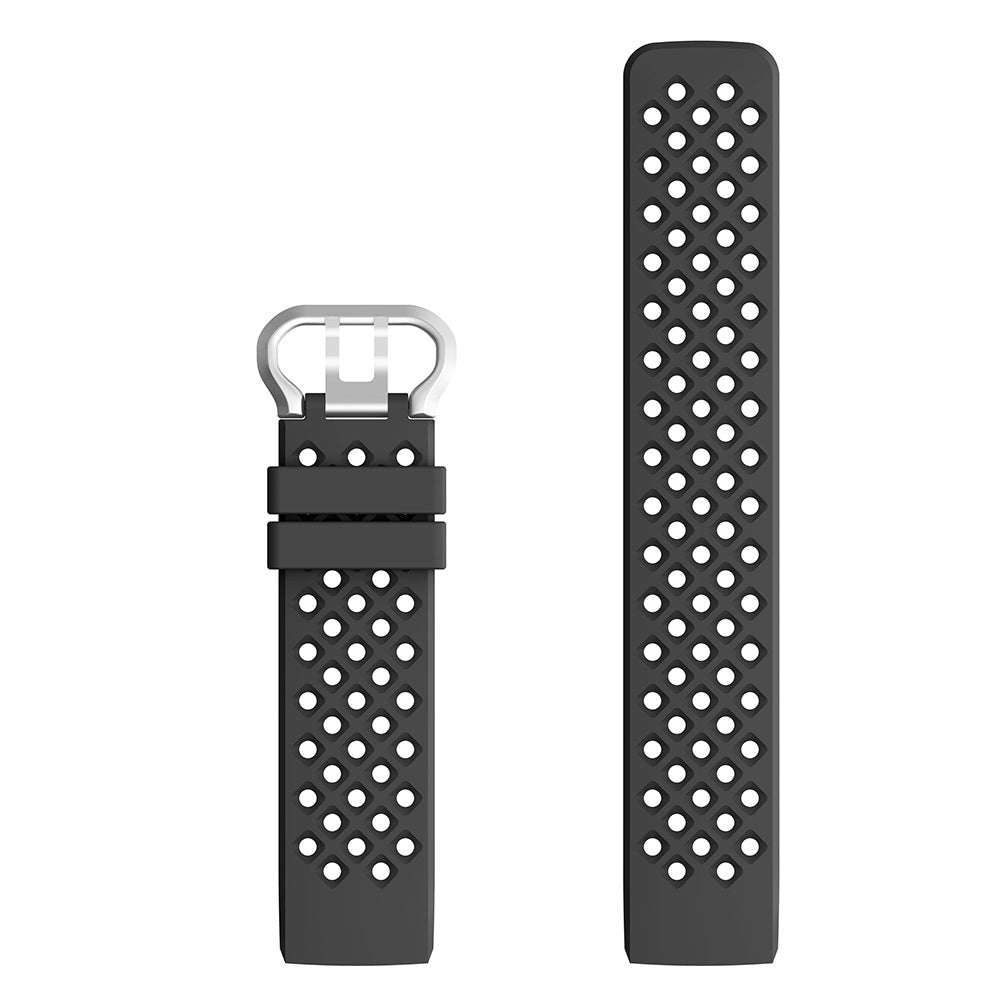 Perforated Rubber Strap for Fitbit Charge 3 & Charge 4