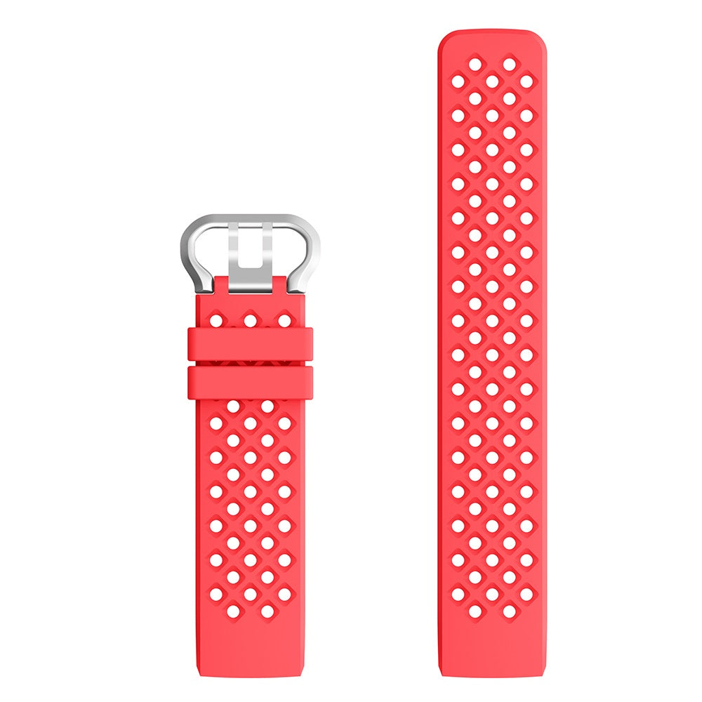 Perforated Rubber Strap for Fitbit Charge 3 & Charge 4