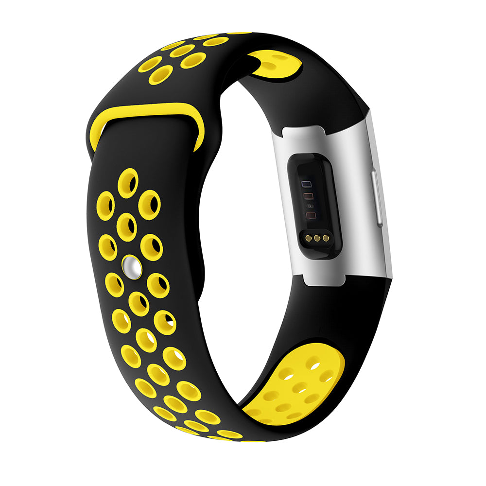 Perforated Rubber Band for Fitbit Charge 3 & Charge 4