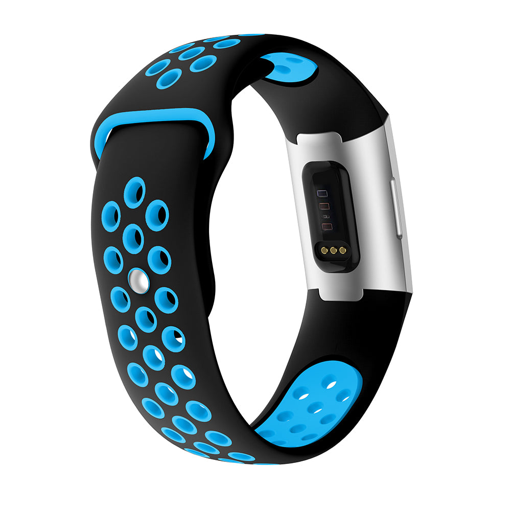 Perforated Rubber Band for Fitbit Charge 3 & Charge 4