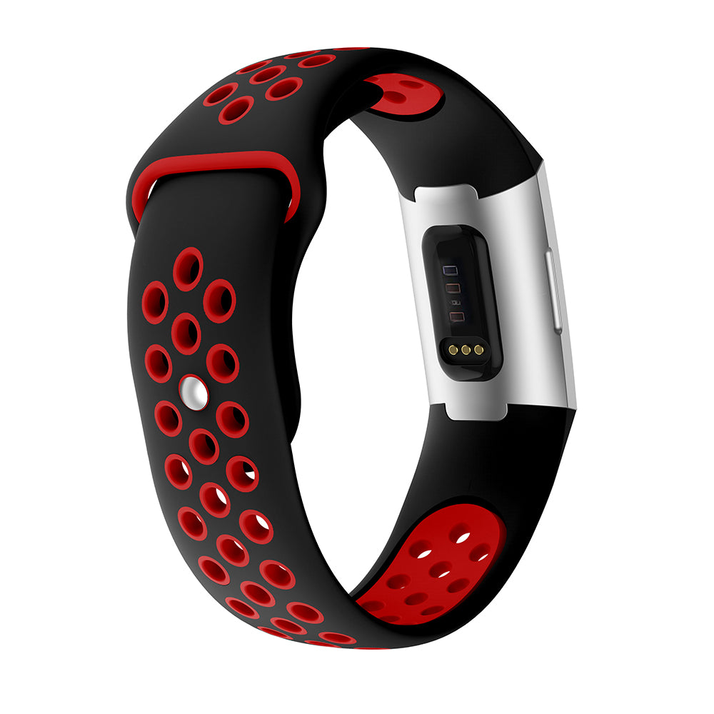 Perforated Rubber Band for Fitbit Charge 3 & Charge 4