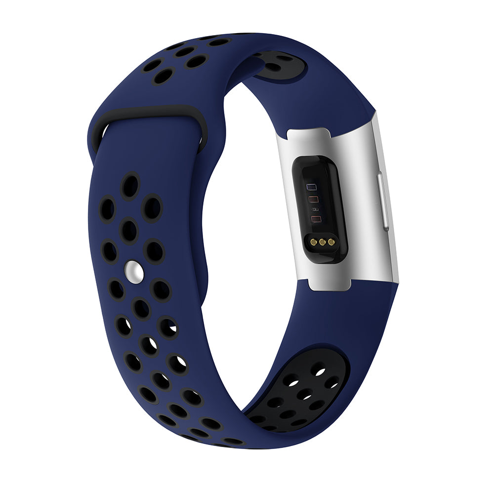 Perforated Rubber Band for Fitbit Charge 3 & Charge 4