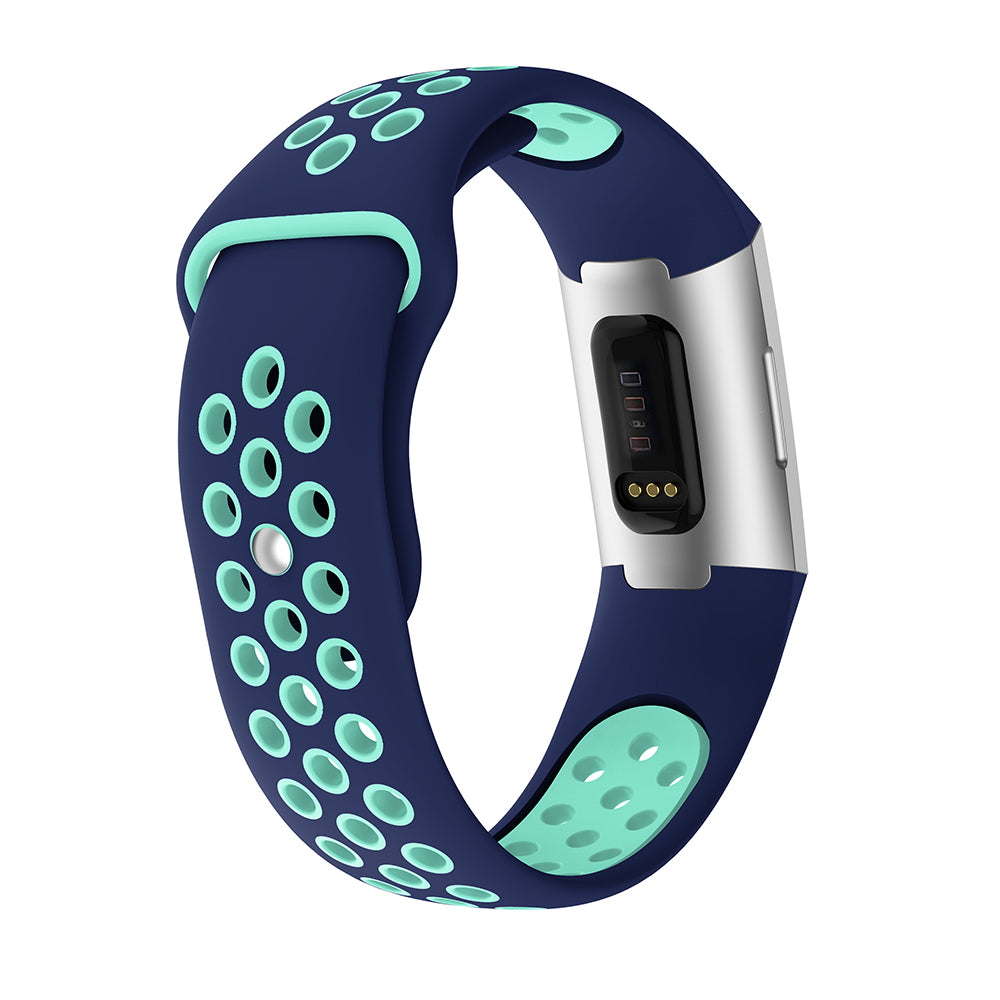 Perforated Rubber Band for Fitbit Charge 3 & Charge 4