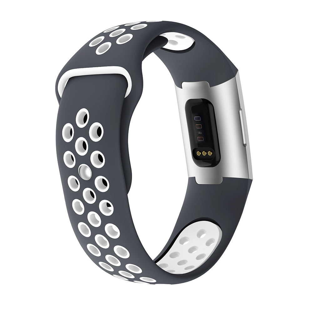 Perforated Rubber Band for Fitbit Charge 3 & Charge 4