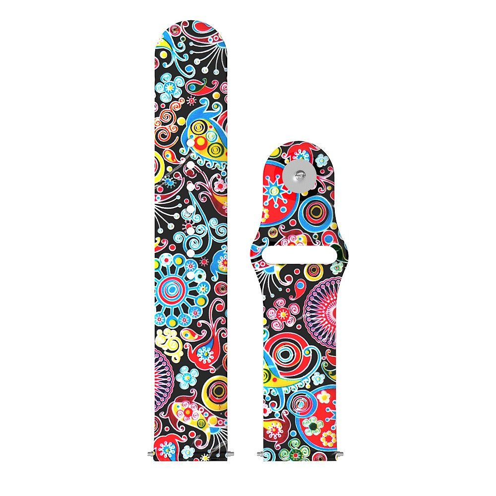 Pattern Silicone Strap for Fitbit Versa & Versa 2