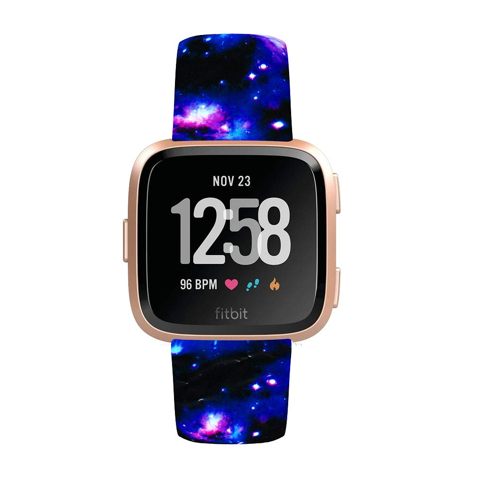 Pattern Silicone Strap for Fitbit Versa & Versa 2