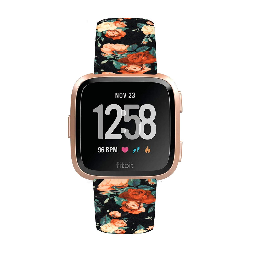 Pattern Silicone Strap for Fitbit Versa & Versa 2