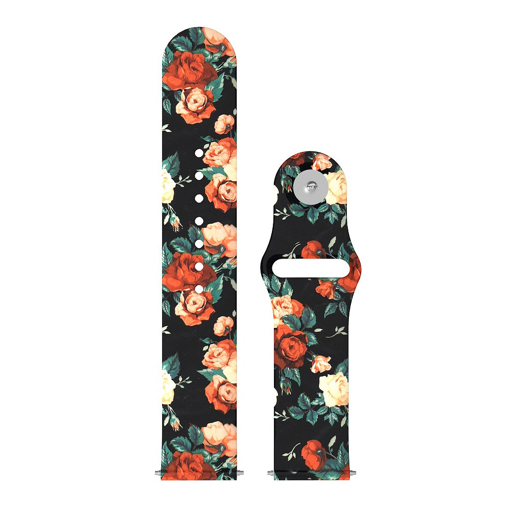 Pattern Silicone Strap for Fitbit Versa & Versa 2