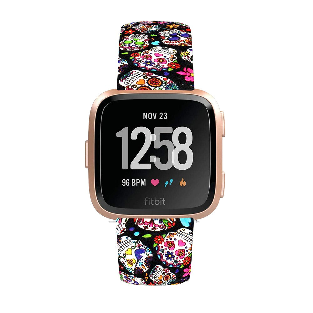 Pattern Silicone Strap for Fitbit Versa & Versa 2