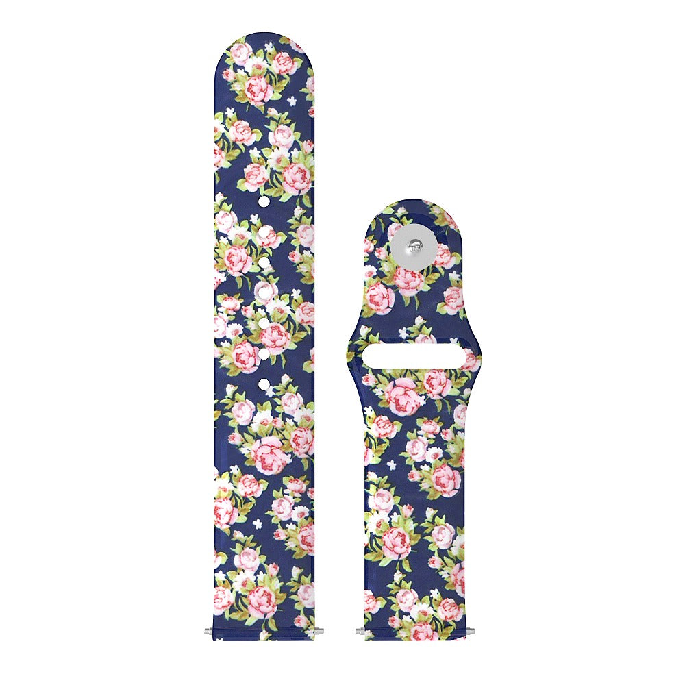 Pattern Silicone Strap for Fitbit Versa & Versa 2