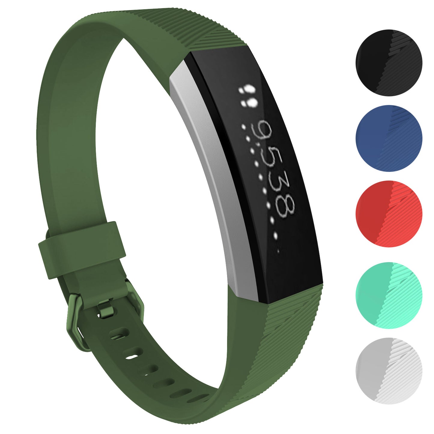 Rubber Aviator Strap with Rivets for Samsung Gear S3 Classic