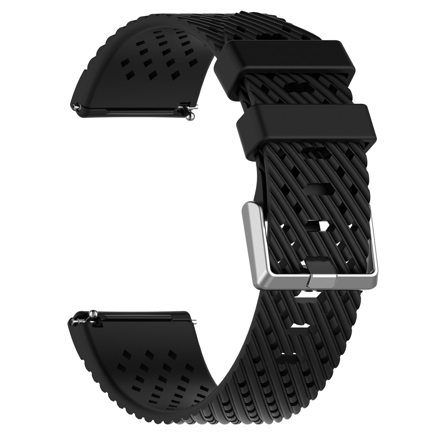 Vented Textured Silicone Strap for Fitbit Versa & Versa 2
