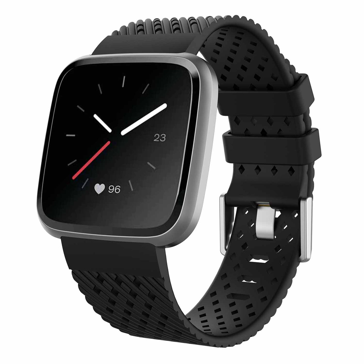 Vented Textured Silicone Strap for Fitbit Versa & Versa 2