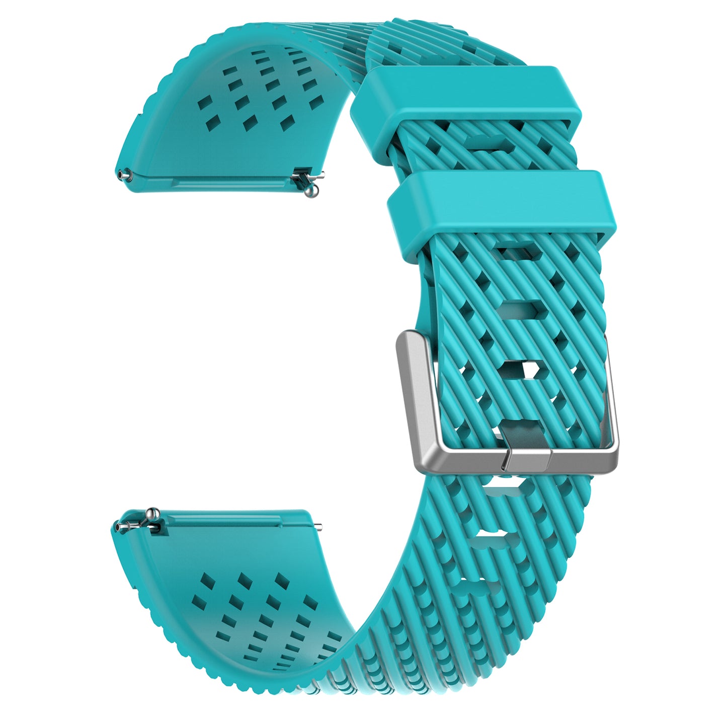 Vented Textured Silicone Strap for Fitbit Versa & Versa 2