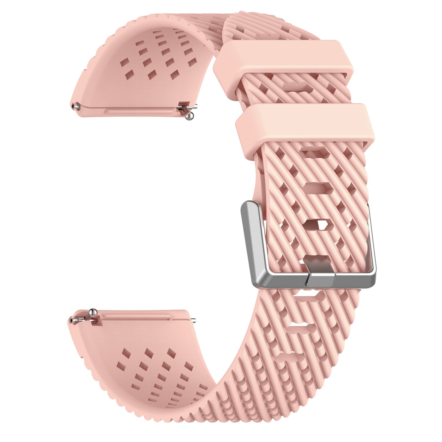 Vented Textured Silicone Strap for Fitbit Versa & Versa 2
