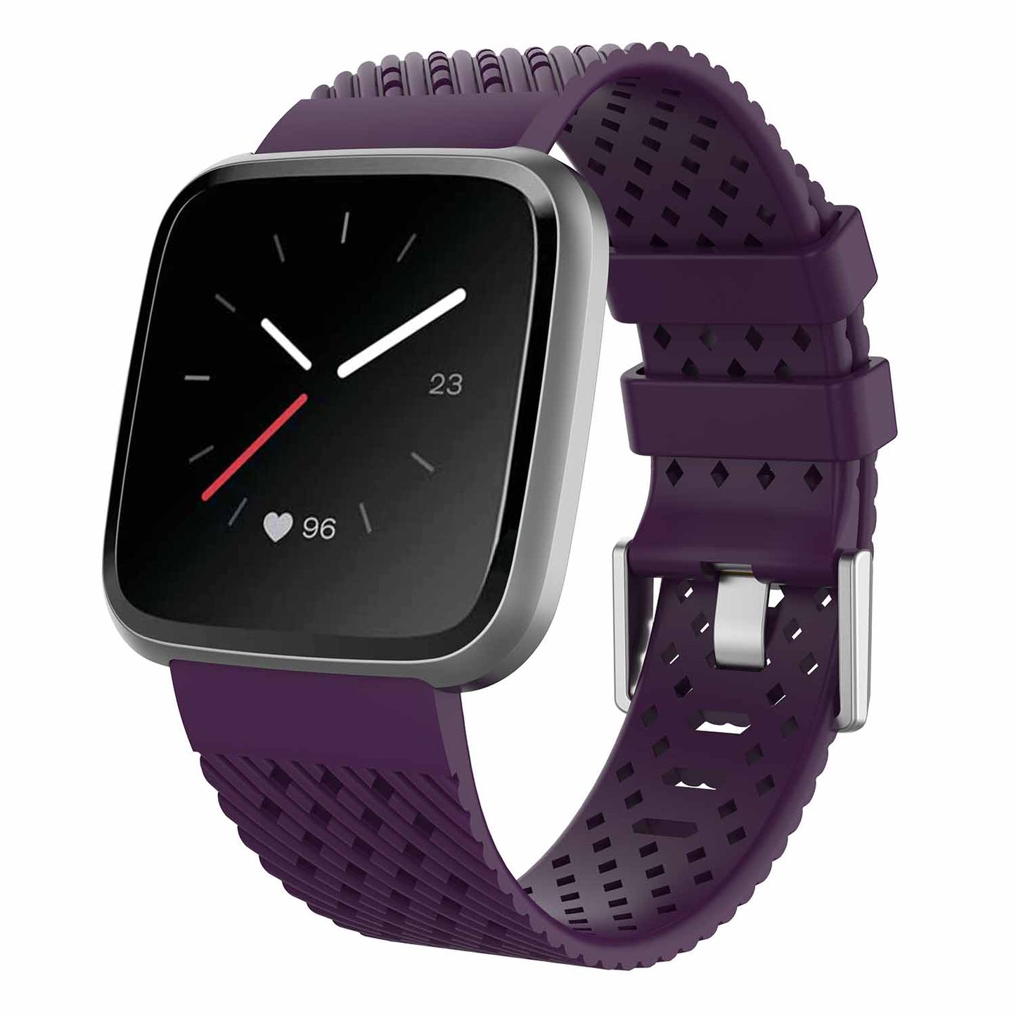 Vented Textured Silicone Strap for Fitbit Versa & Versa 2