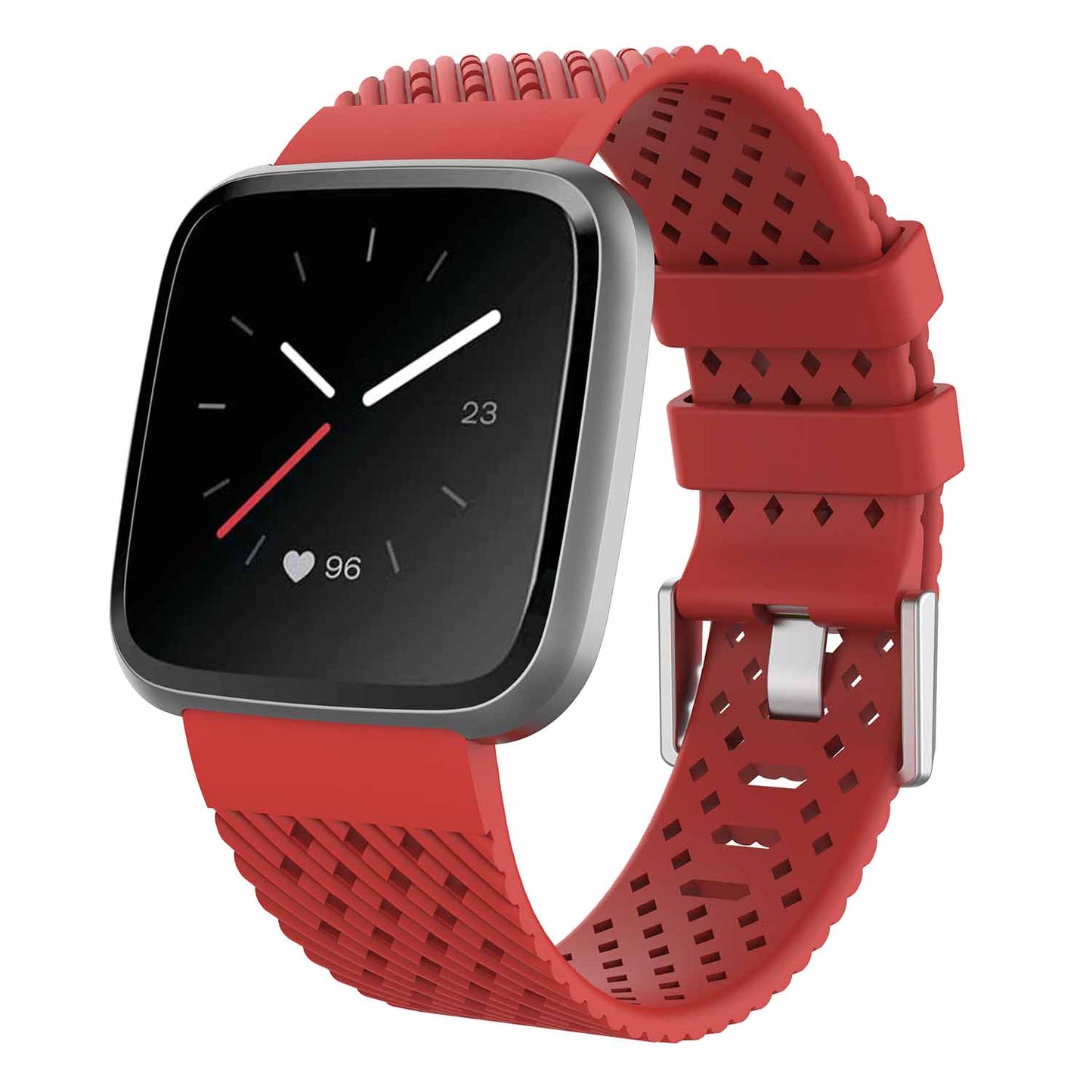 Vented Textured Silicone Strap for Fitbit Versa & Versa 2