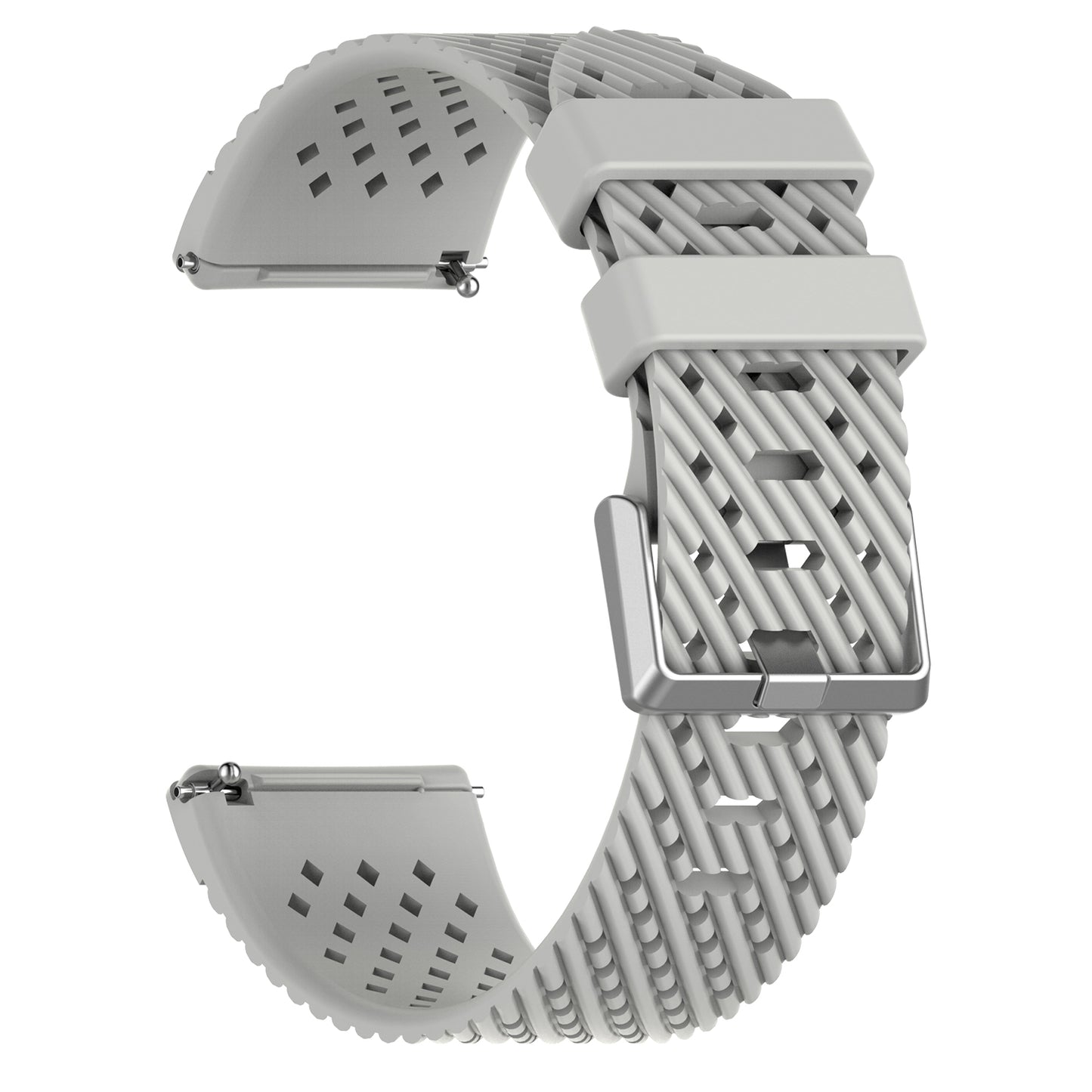 Vented Textured Silicone Strap for Fitbit Versa & Versa 2