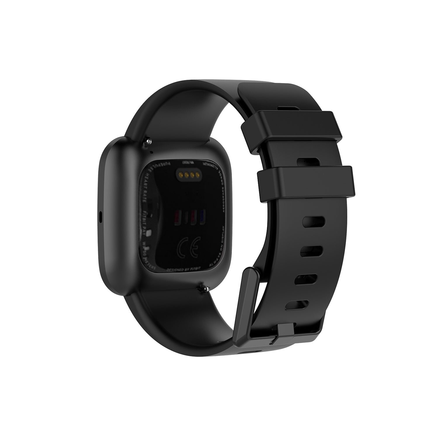 Silicone Strap with Matching Color Buckle for Fitbit Versa & Versa 2
