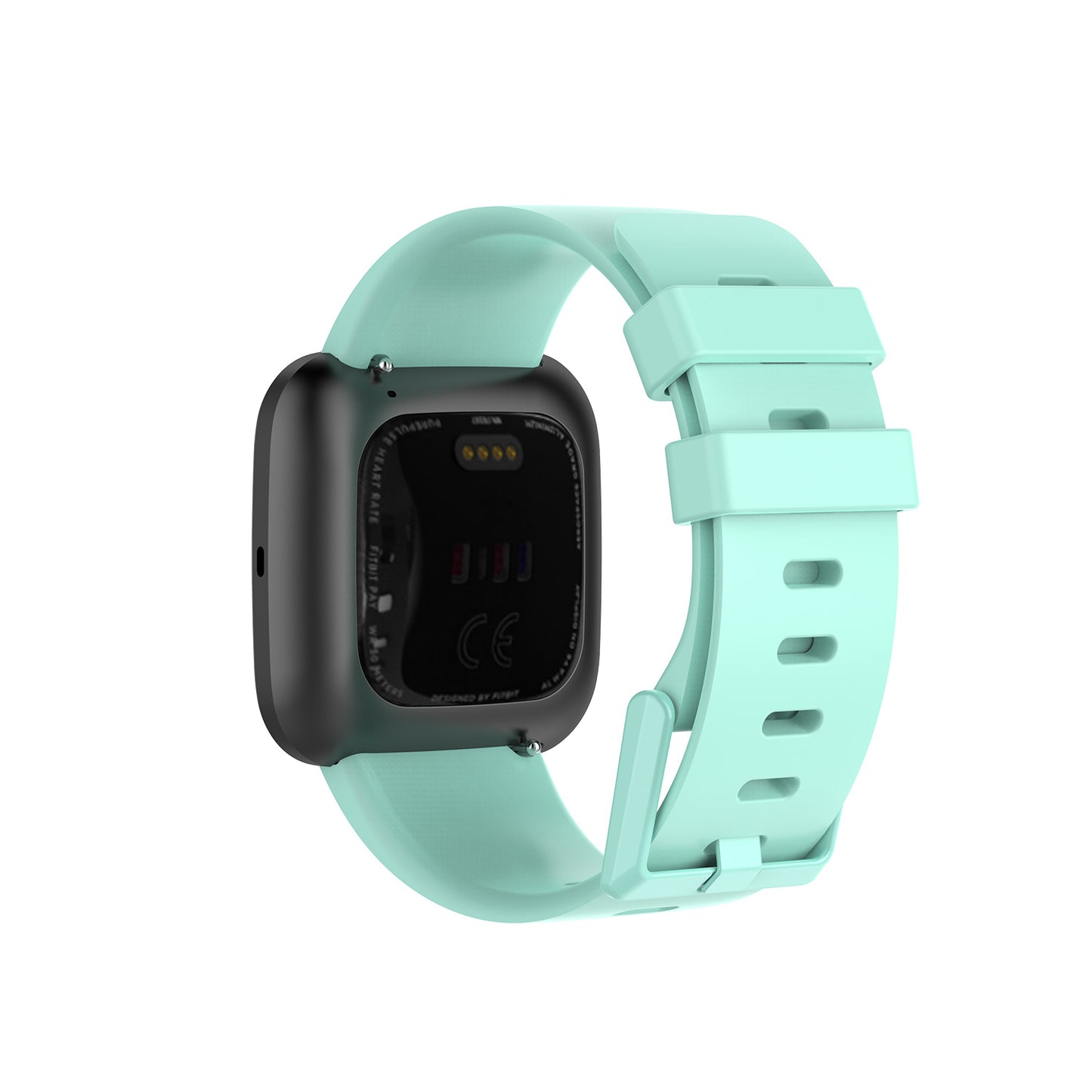 Silicone Strap with Matching Color Buckle for Fitbit Versa & Versa 2