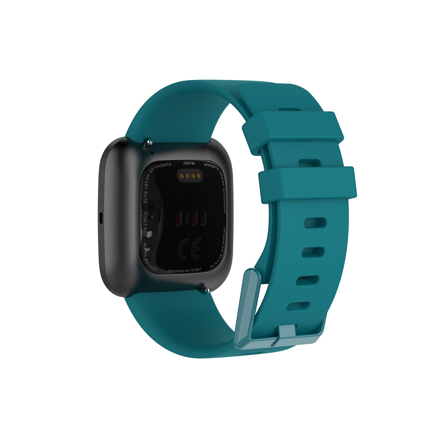 Silicone Strap with Matching Color Buckle for Fitbit Versa & Versa 2