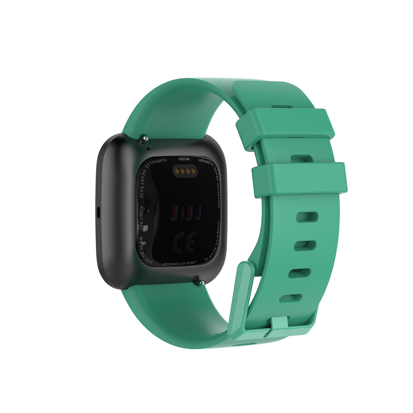 Silicone Strap with Matching Color Buckle for Fitbit Versa & Versa 2