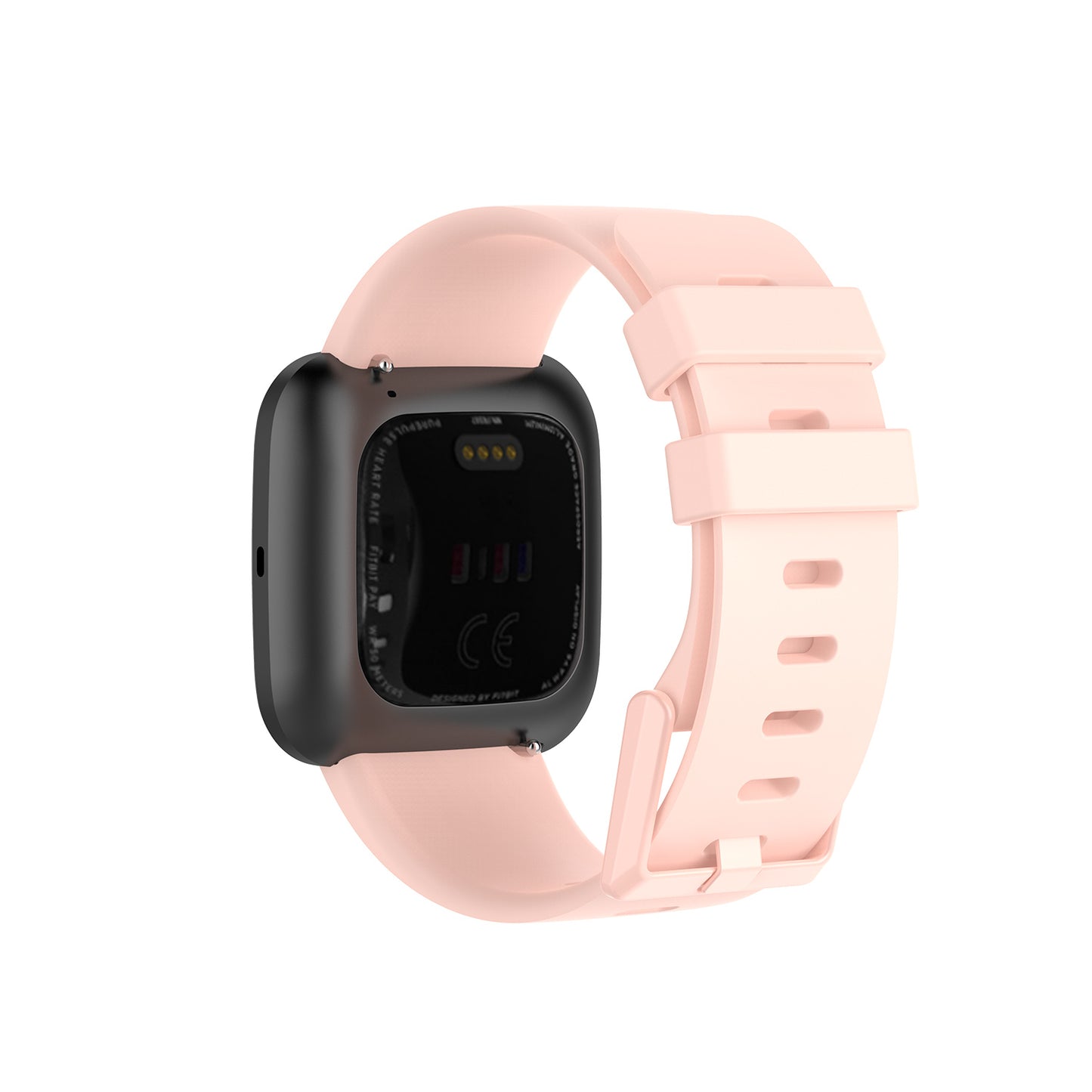 Silicone Strap with Matching Color Buckle for Fitbit Versa & Versa 2