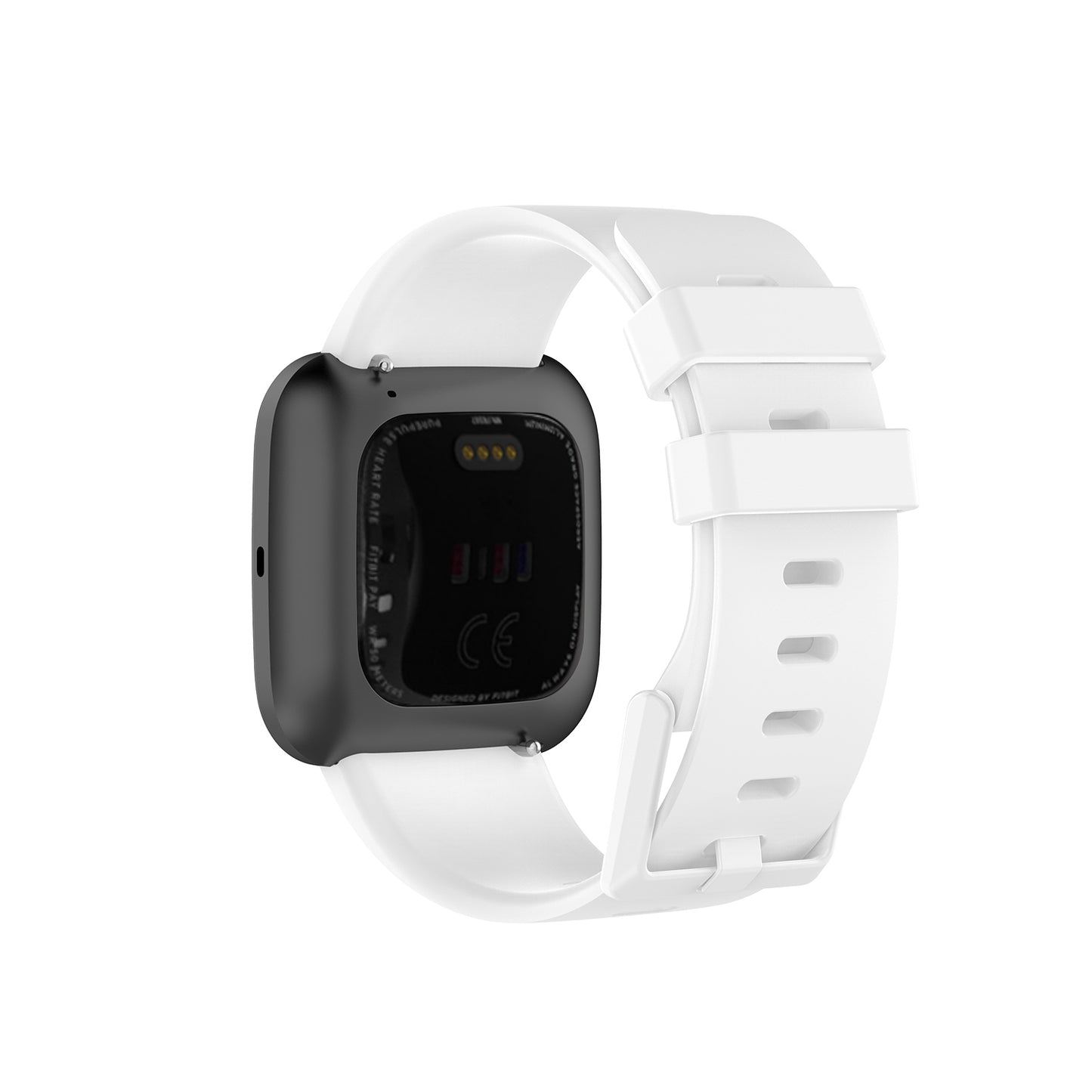 Silicone Strap with Matching Color Buckle for Fitbit Versa & Versa 2