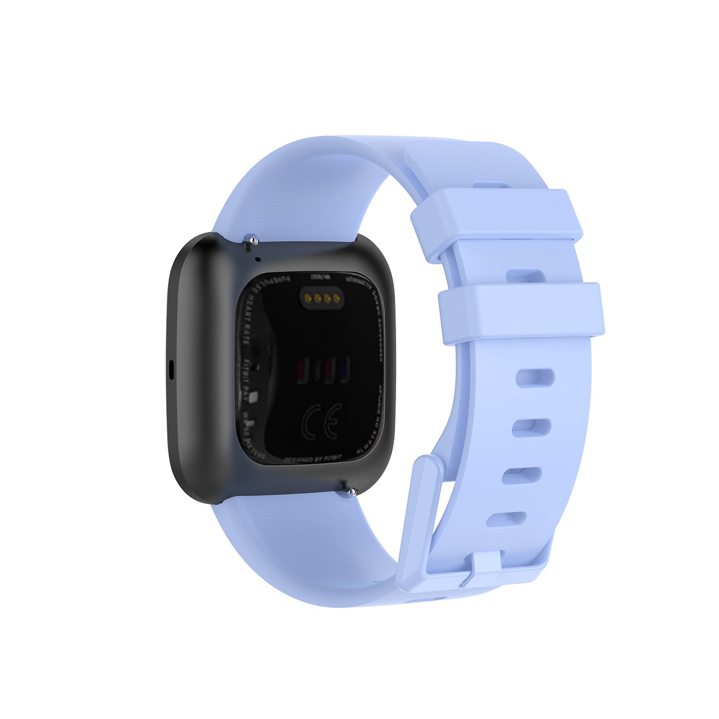 Silicone Strap with Matching Color Buckle for Fitbit Versa & Versa 2