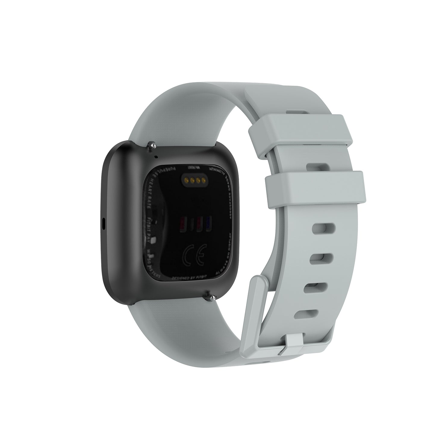 Silicone Strap with Matching Color Buckle for Fitbit Versa & Versa 2