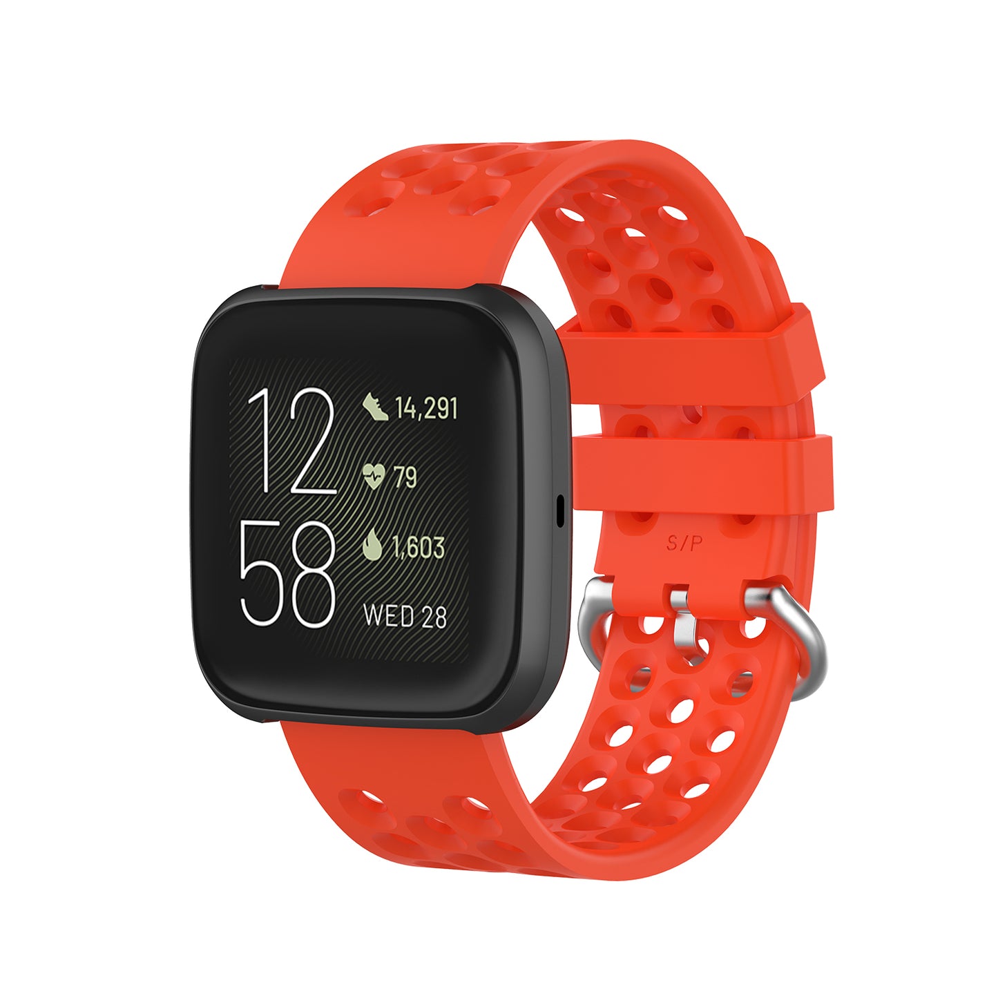 Perforated Silicone Strap for Fitbit Versa & Versa 2