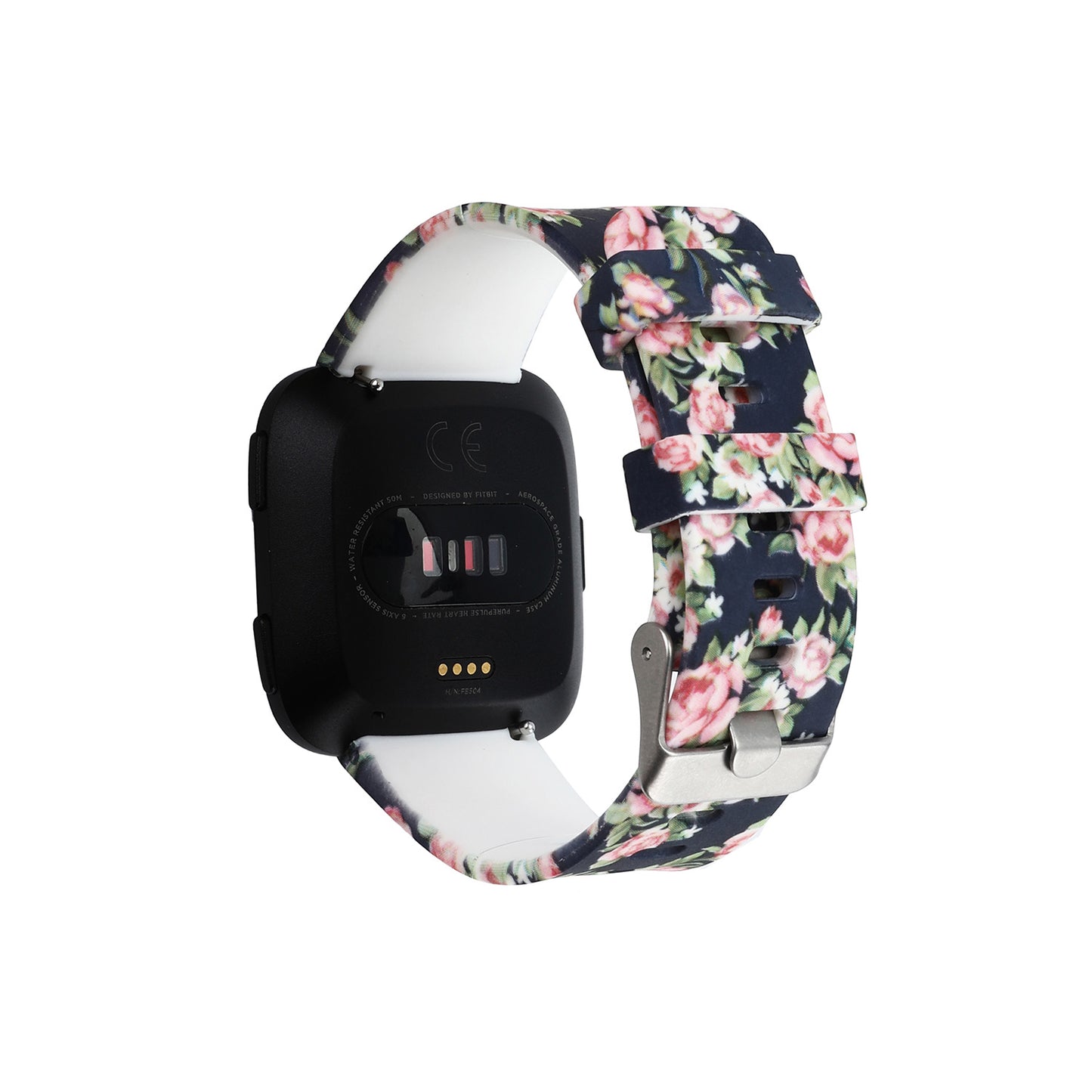 Floral Silicone Strap for Fitbit Versa & Versa 2