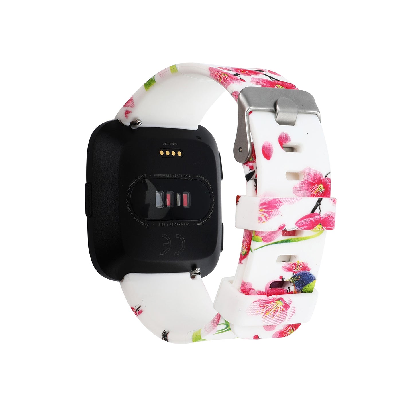 Floral Silicone Strap for Fitbit Versa & Versa 2
