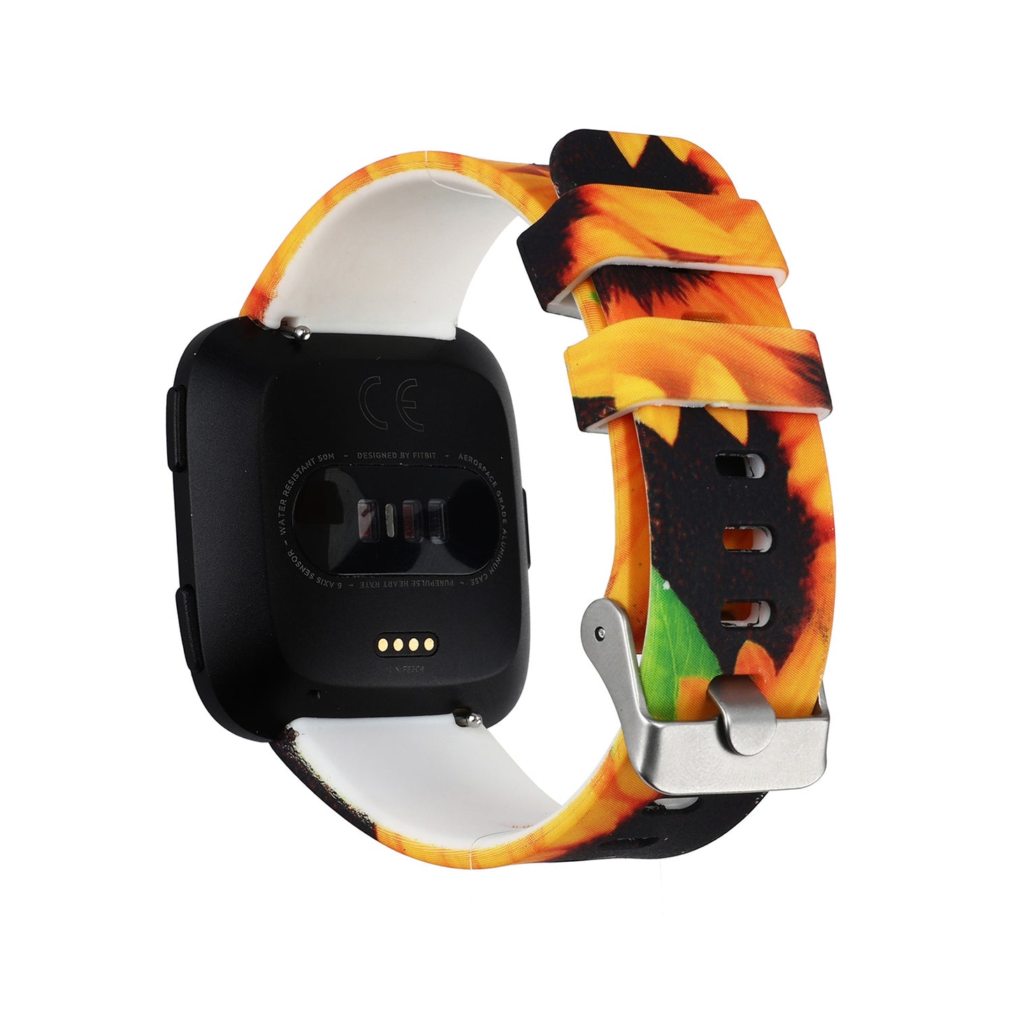 Floral Silicone Strap for Fitbit Versa & Versa 2