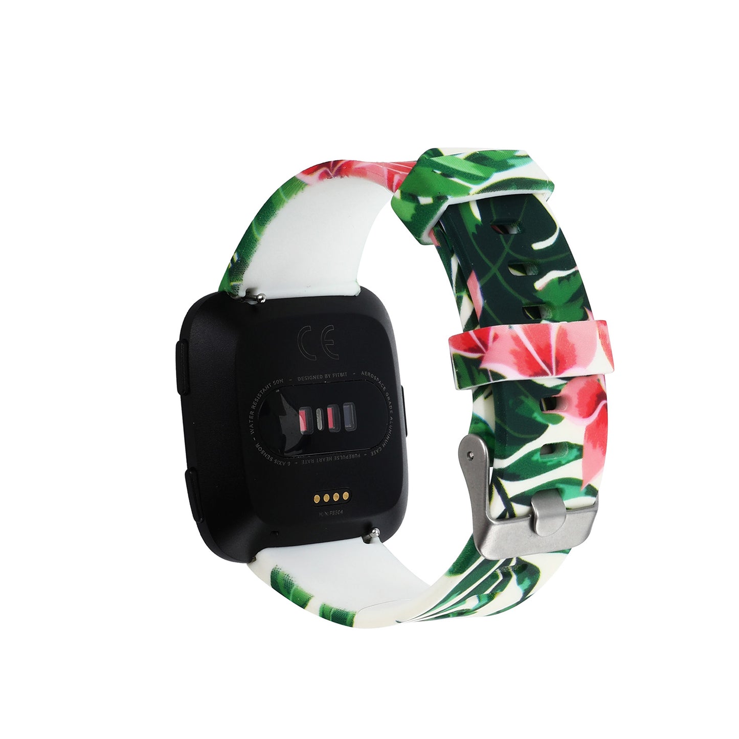 Floral Silicone Strap for Fitbit Versa & Versa 2